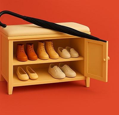 ​Хранение обуви в прихожей ЖК &laquo;Шекспир&raquo;: идеи, которые упрощают жизнь и сохраняют стиль